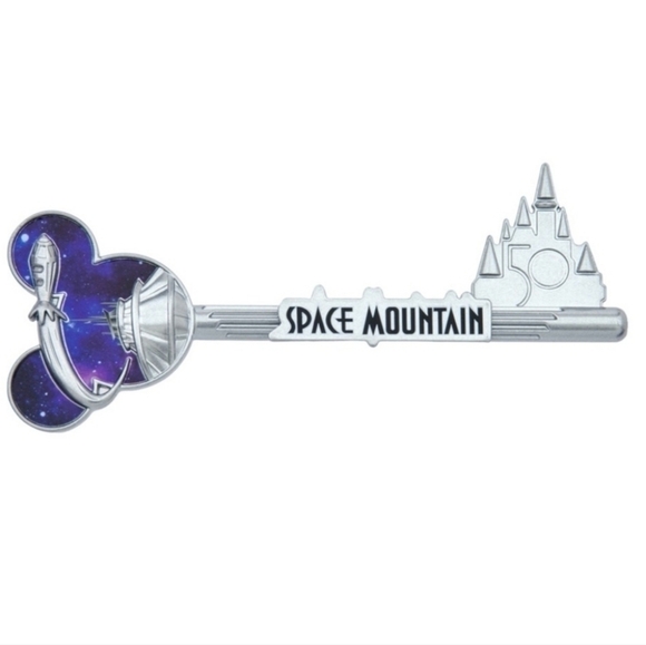 Disney Space Mountain Mickey Mouse The Main Attraction Collectible Key